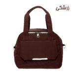 کیف زنانه دوحالته مدل نودا رنگ زرشکی